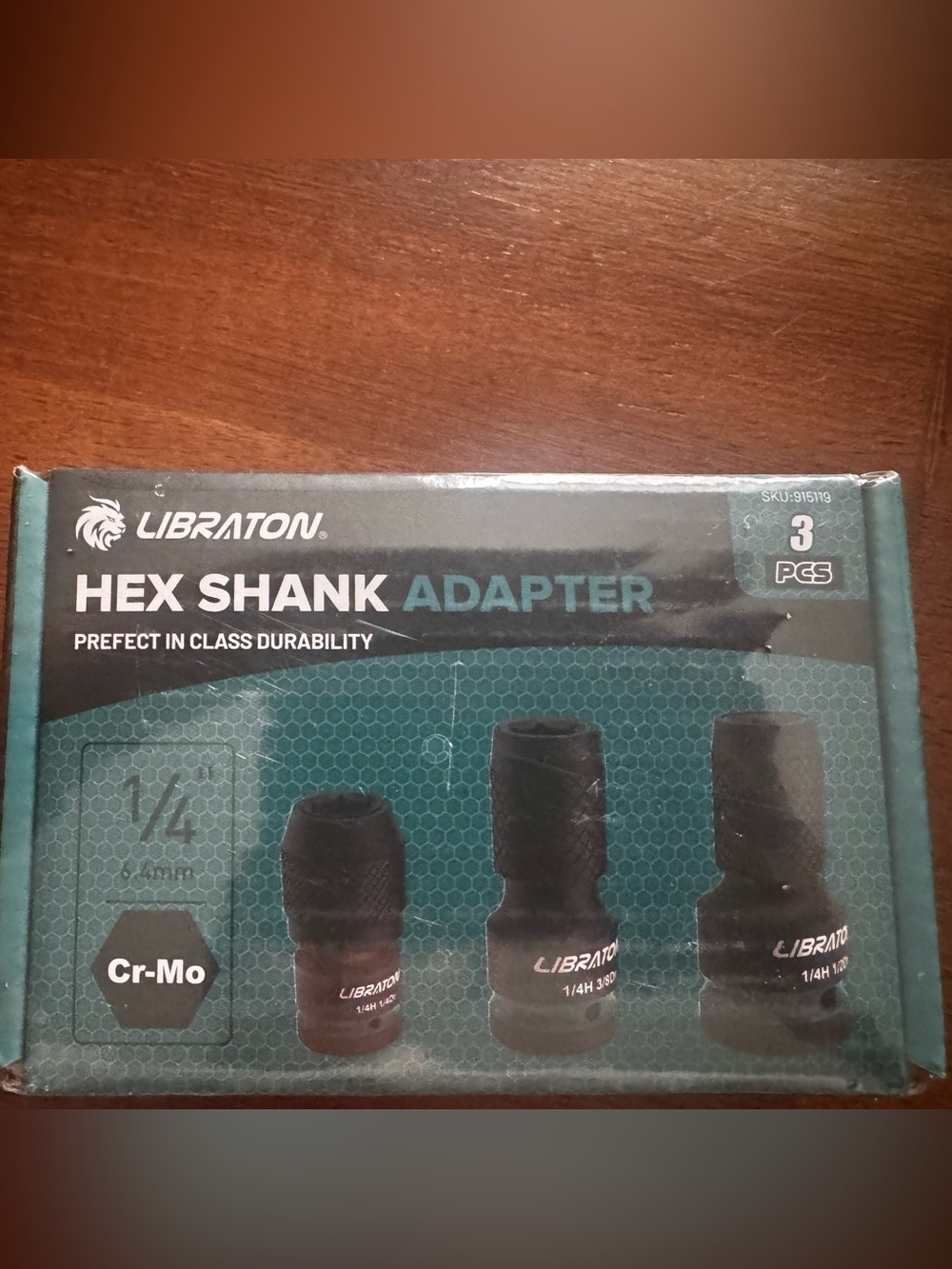 Libration 3-Piece Hex Shank Adapter Set – NEW 🔧